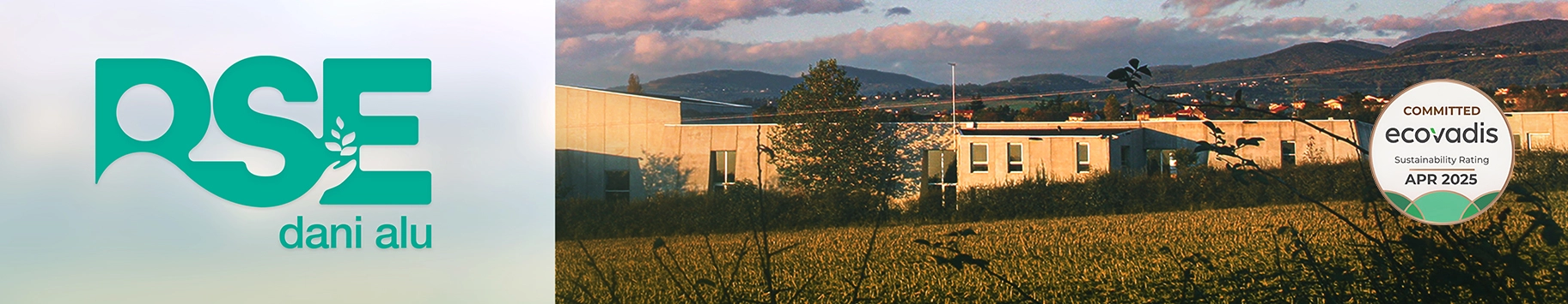 RSE dani alu, certifié ECOVADIS avril 2025