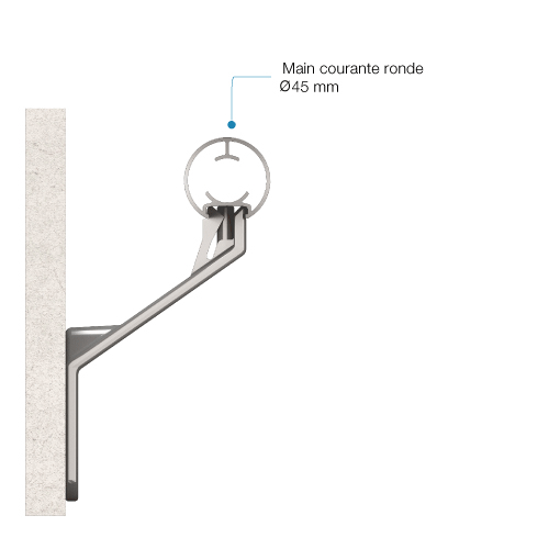 ariana main courante aluminium dimensions ecuyer 3
